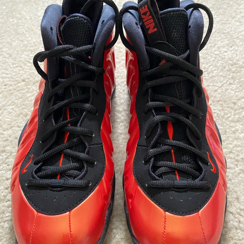 Nike Air Foamposite Habenero Red 644791-603 sz 7Y